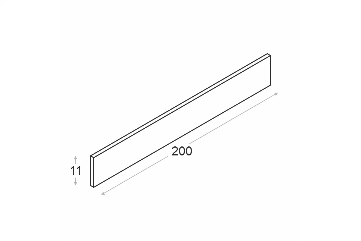 Sokel Kuchynský Ilandia 200cm - Dub hikora Cokol Kuchynský  Ilandia 200cm - Dub hikora 