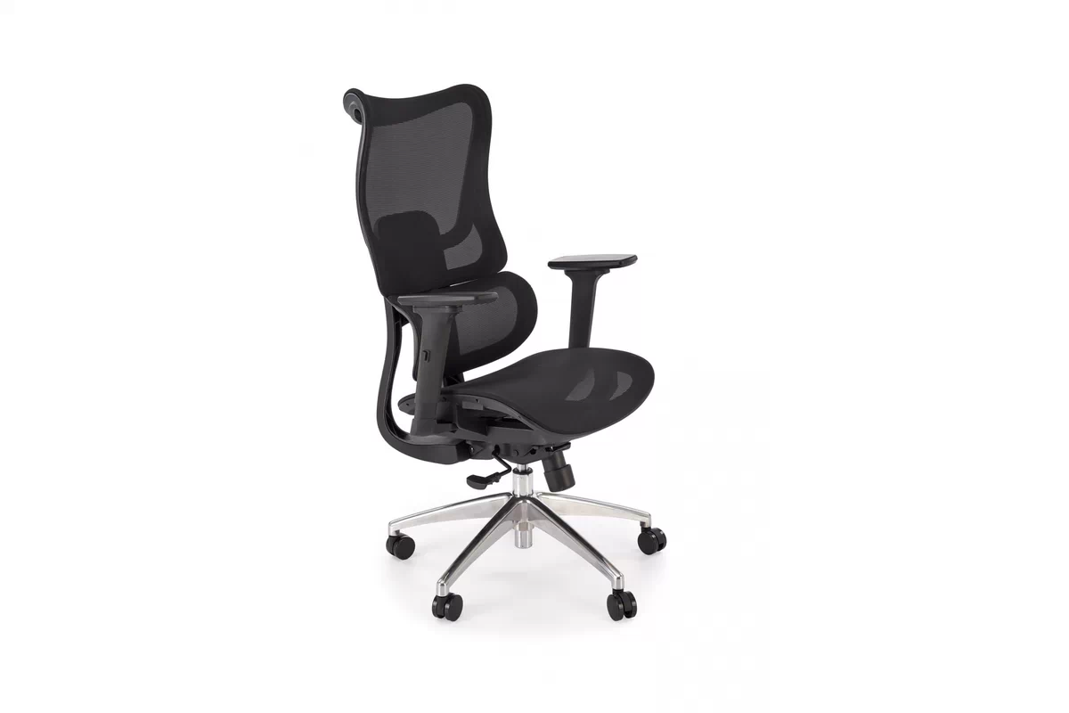 Ergonomické kancelárske kreslo Casilo otočné - čierna ekokoža Kreslo ergonomiczny Casilo otočna - Čierny