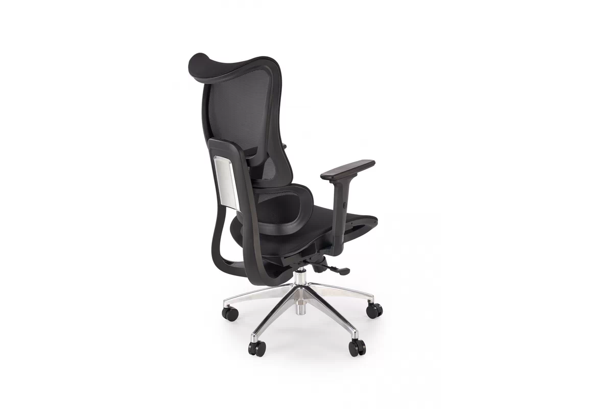 Ergonomické kancelárske kreslo Casilo otočné - čierna ekokoža Kreslo ergonomiczny Casilo otočna - Čierny