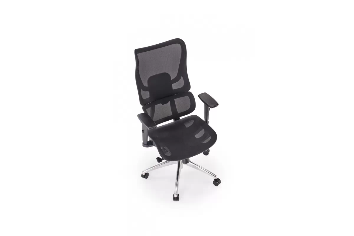 Ergonomické kancelárske kreslo Casilo otočné - čierna ekokoža Kreslo ergonomiczny Casilo otočna - Čierny