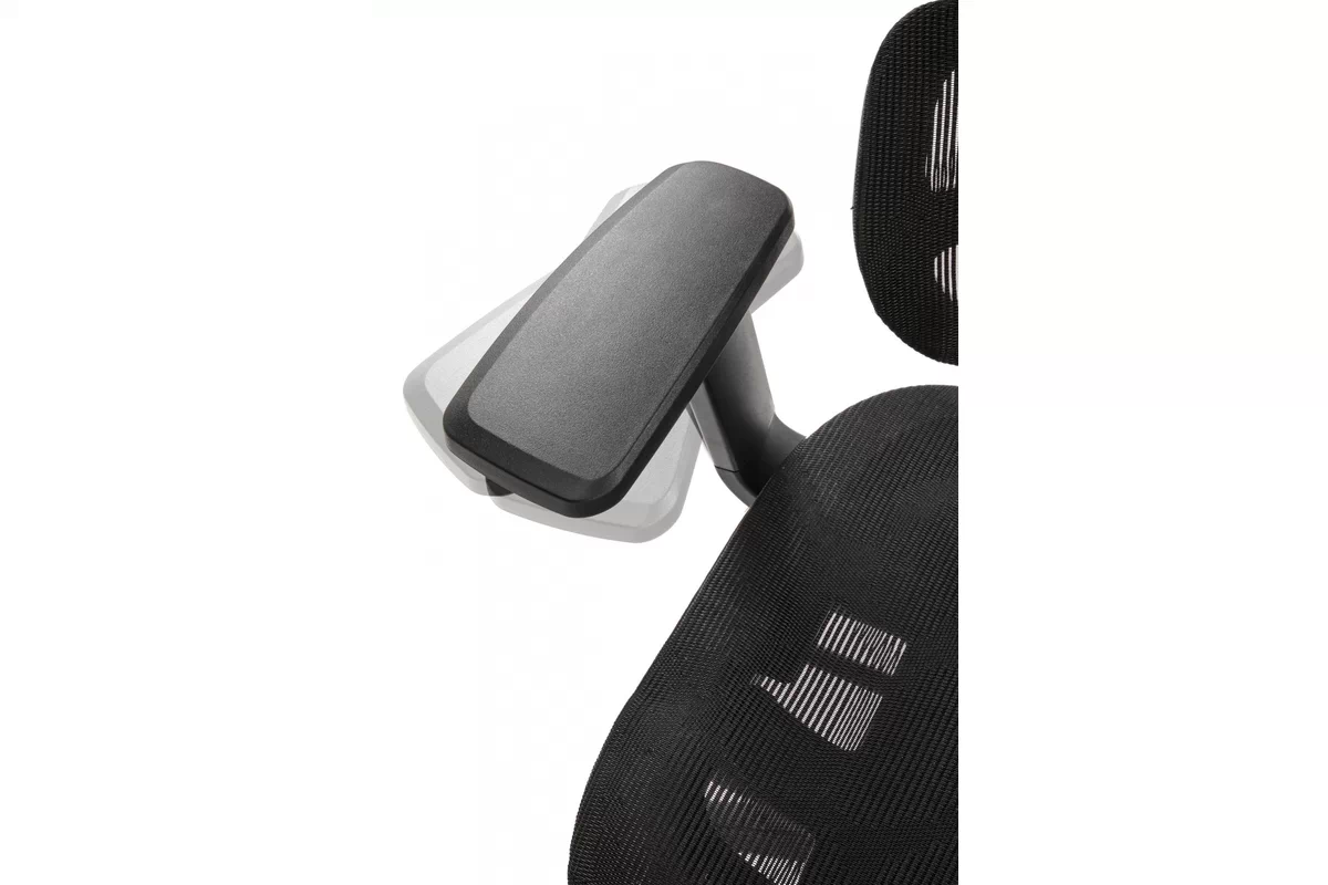 Ergonomické kancelárske kreslo Lorendi otočné - čierna ekokoža Kreslo ergonomiczny Lorendi otočna - Čierny 