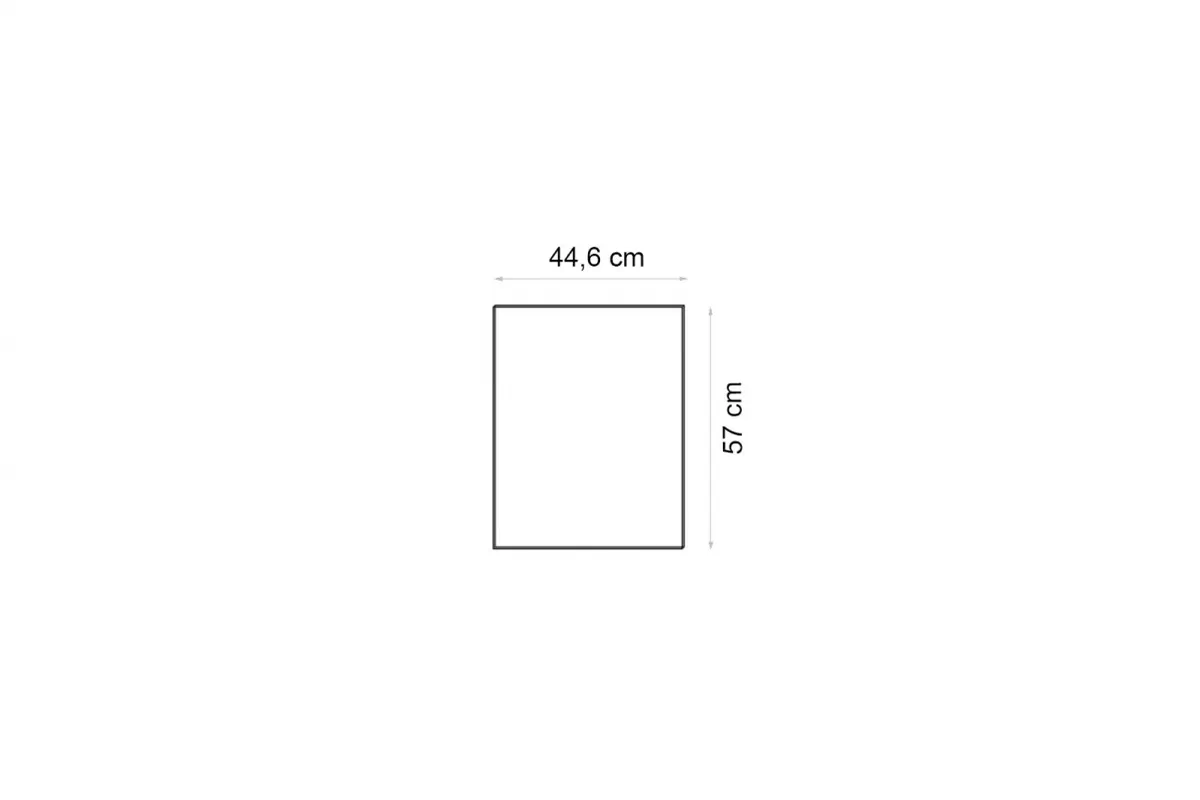 Leonardi ZM 570x446 - dvierka na umývačku 45 cm s odkrytým panelom Predná časť do umývačky 45cm Leonardi ZM 570x446 s odkrytým panelom - jodelka 