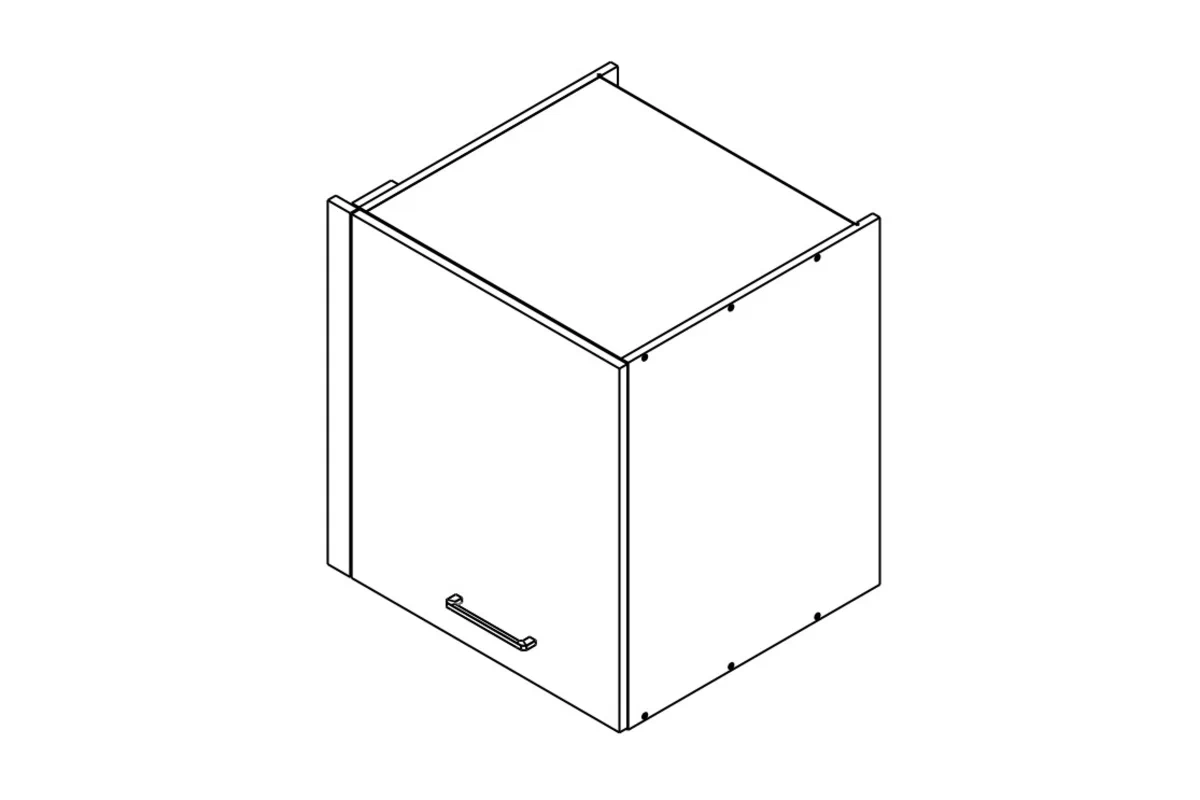 Skříňka kuchyňská závěsná Kammono F11 SND65.1/71 do uzupelnienia zabudowy naroznej KAMMONO F11 SND65.1/71 - Skříňka závěsná do uzupelnienia zabudowy naroznej