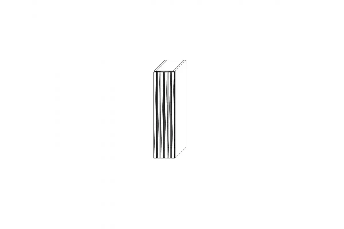 Skrinka Kuchynská závesná Kammono F11 W15.1/61 jednodverová  KAMMONO F11 W15.1/61 - Skrinka závesná jednodverová 