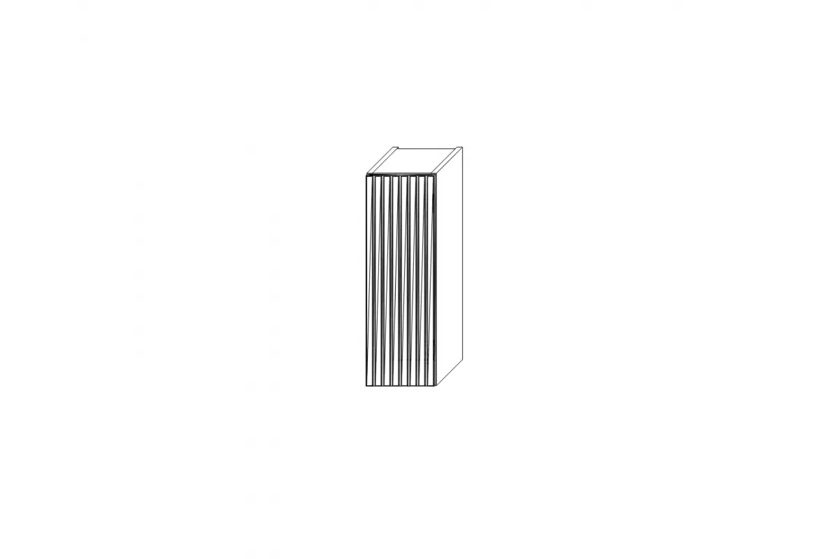 Skrinka Kuchynská závesná Kammono F11 W20.1/61 jednodverová KAMMONO F11 W20.1/61 - Skrinka závesná jednodverová