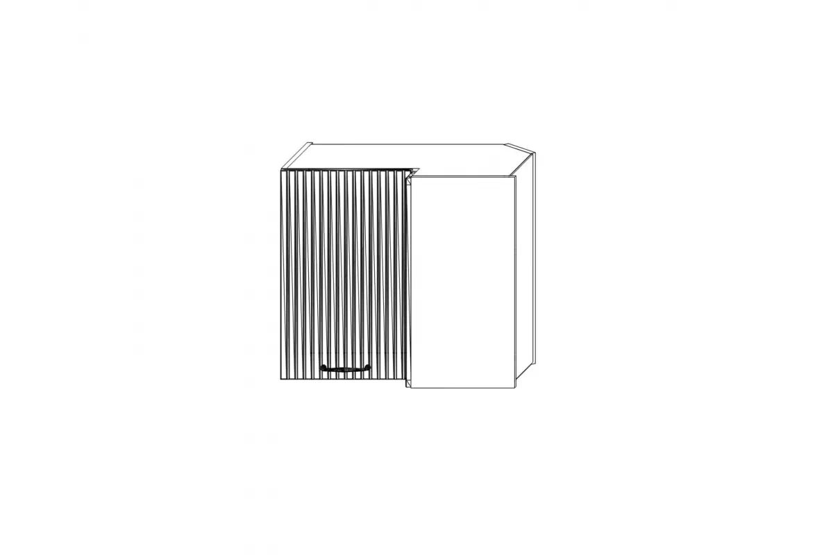 Skříňka kuchyňská závěsná Kammono F11 WRP70x40/61 rohová jednodveřová KAMMONO F11 WRP70x40/61 - Skříňka závěsná rohová jednodveřová