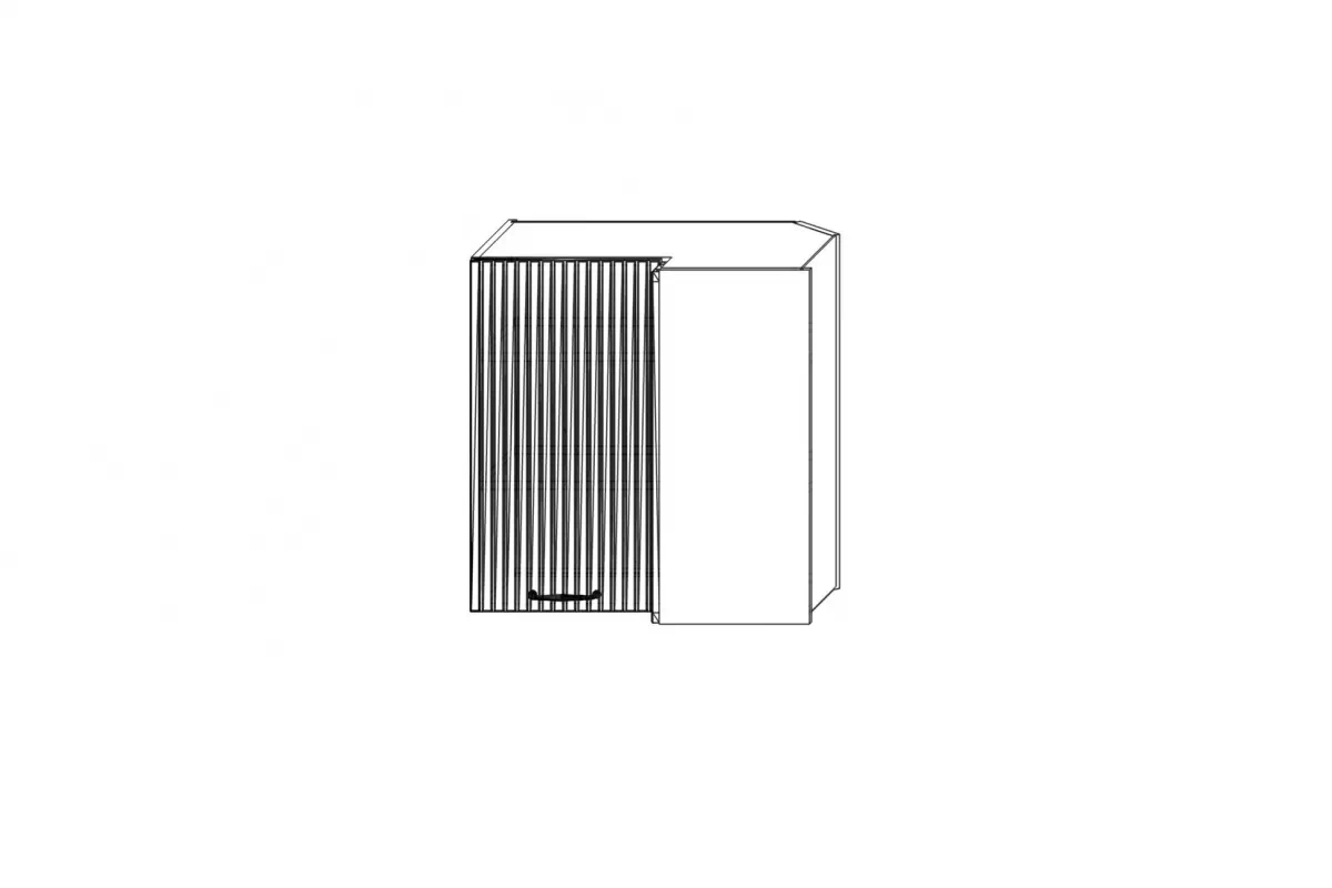 Skříňka kuchyňská závěsná Kammono F11 WRP70x40/71 rohová jednodveřová KAMMONO F11 WRP70x40/71 - Skříňka závěsná rohová jednodveřová