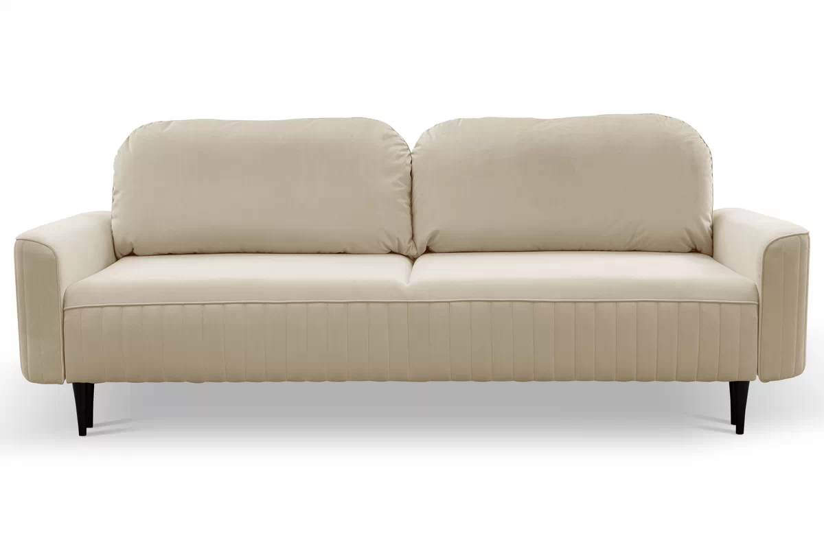 Gauč Valma rozkládací - béžový samet Velluto 2 Beige Gauč Valma s funkcí spaní - béžový samet Velluto 2 Beige