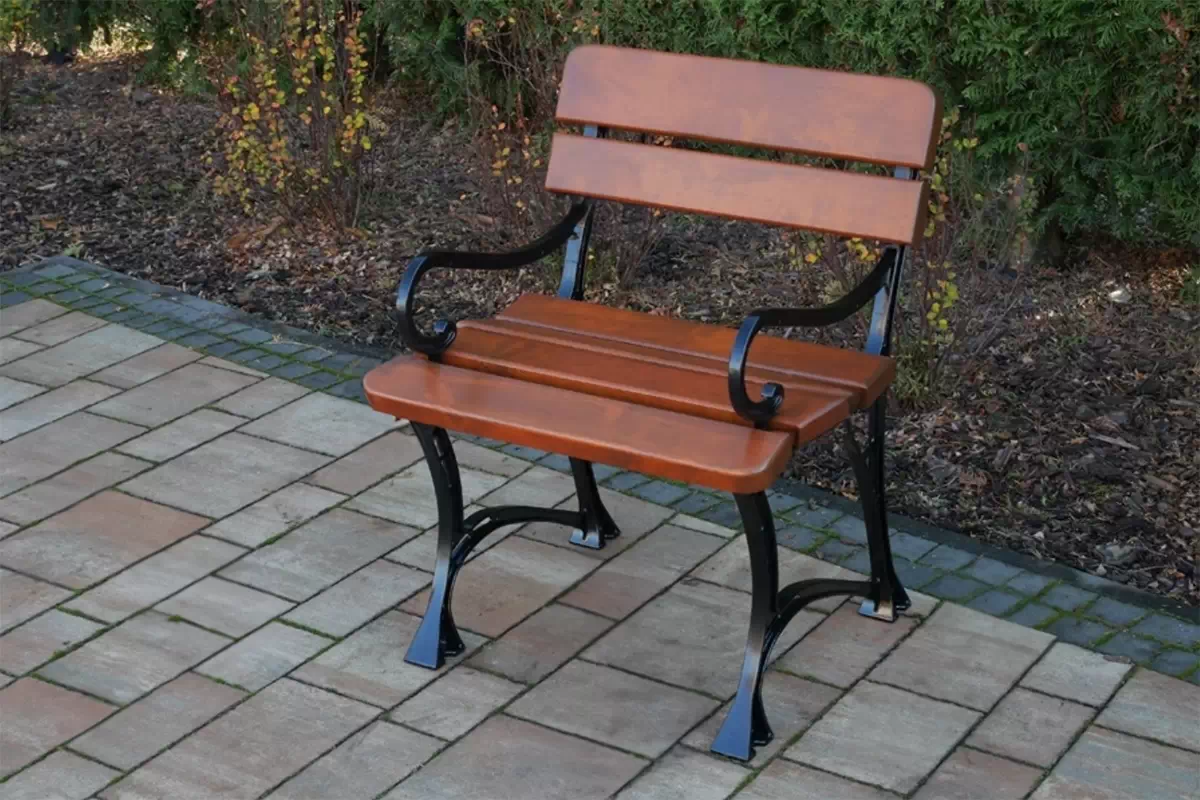 Zahradní židle Krolewskie s područkami - cyprys židle ogrodowe Krolewskie z podlokietnikami - cyprys