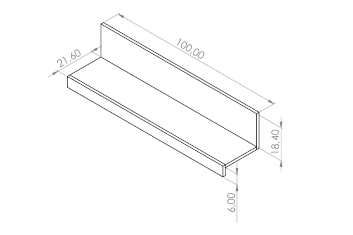 Polica závesná Prisila 100 cm - Biely Polica závesná Prisila 100 cm - Biely