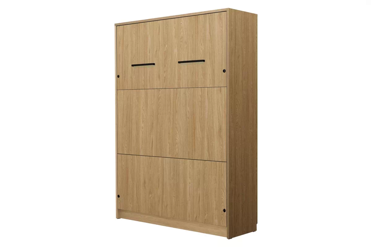 Canapea extensibilă verticală Genius 140x200 cu un birou - stejar uleiat Polkotapczan pionowy Genius 140x200 cu un birou - stejar olejowany