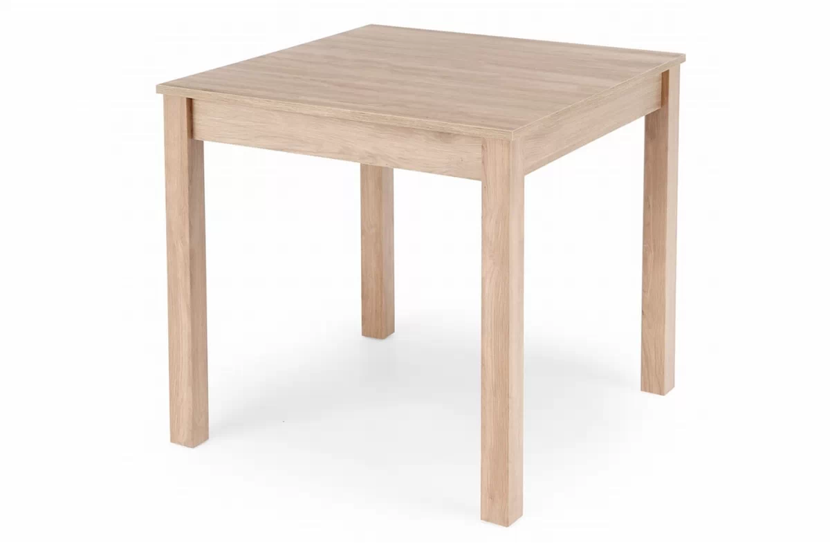 Štvorcový Stôl Tanro 80x80 cm - Dub sonoma 