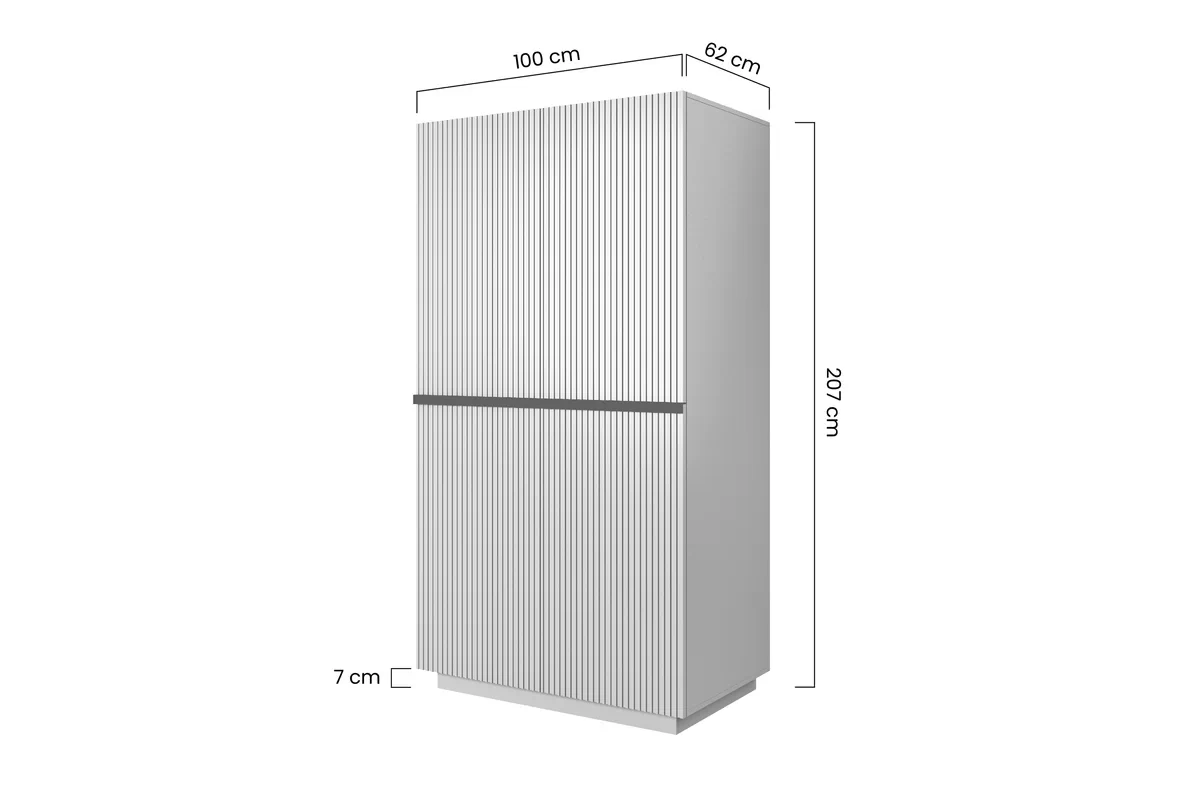 Dulap Nicole dormitor 100 cm - MDF roz antic / mânere aurii dulap Nicole 100 cm - antic roz / zlote mânere