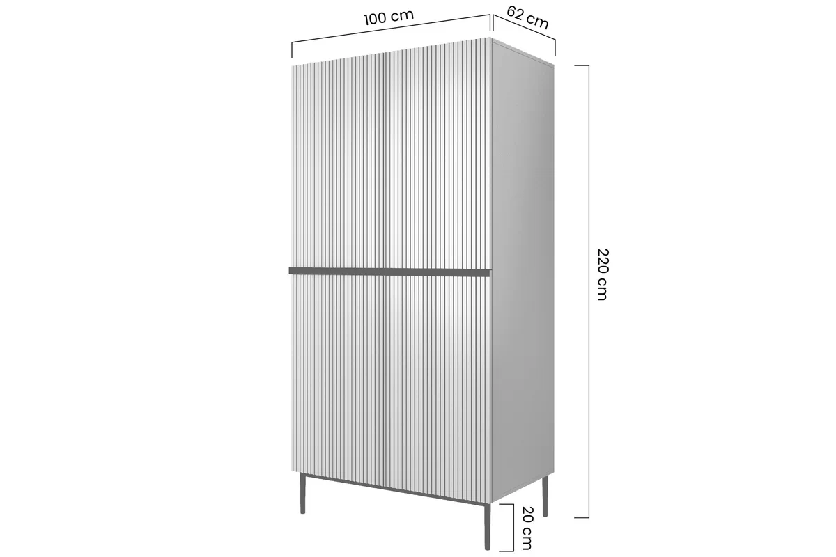 Dulap dormitor Nicole 100 cm - MDF roz antic / picioare aurii dulap Nicole z metalowymi nogami i uchwytami 100 cm - antic roz / picioare aurii