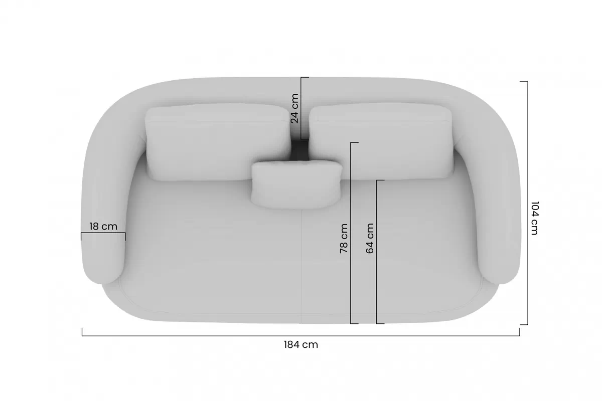 Set mobilier relaxare Finezal canapea 2 locuri + fotoliu rotativ - stofă șenil bej Tender Way 04 Complet wypoczynkowy Canapea Finezal 2-os + fotel obrotowy - închis bej szenil Tender Way 04 