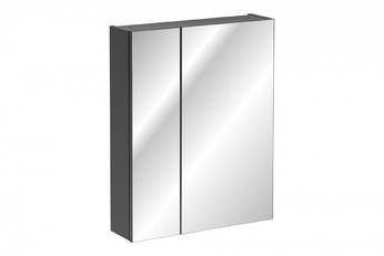 skříňka zrcadlová Monako Grey Oak 75 x 60 x 16 cm - dub hamilton 