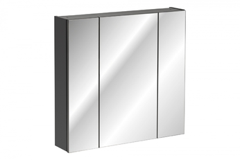 skříňka zrcadlová závěsná Monako Grey Oak 841 80 cm - diamentowy šedá