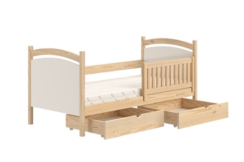 Posteľ dzieciece Amely 90x200 z tablica suchoscieralna - Borovica