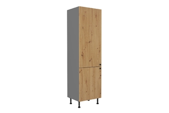 vysoký regál kuchenny Lesis 60 DK-215 2F - Dub artisan lamel / Antracytová