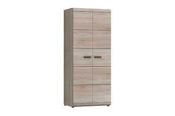 dvojdverová Skriňa Lisal 80 cm - Dub sonoma 