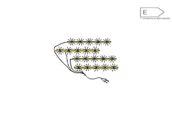 LED osvetlenie4-punktowe IZLED17L11P4-WN01