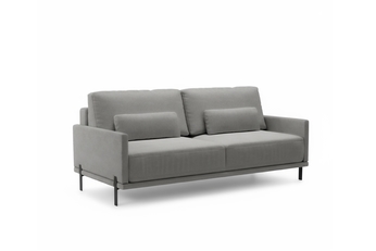 Pohovka s funkciou spánku Meloria - šedý zamat hydrofobowy Salvador 17 Agmamito Pohovka s funkciou spánku Meloria - šedý zamat hydrofobowy Salvador 17 Agmamito