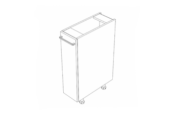 KAMMONO P2 DC20 - Skrinka dolná Kuchynská s košíkom CARGO