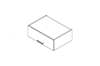 Skrinka Kuchynská závesná Kammono P2 WO80/35N horná