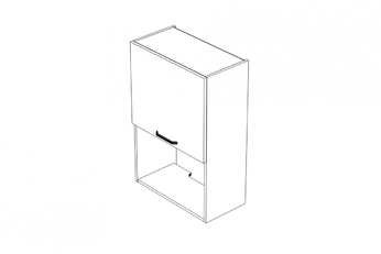 Skrinka Kuchynská závesná Kammono P2 WOM1Z60/90 pod zabudowe mikrofalowki