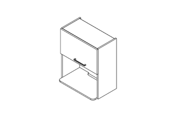 Skrinka Kuchynská závesná Kammono P2 WOM60/71 pod zabudowe mikrofalowki wolnostojacej