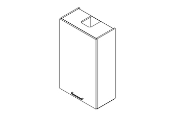 Skrinka Kuchynská závesná Kammono P2 WP3B60.1/100 digestorová do riadu nad plyta indukcyjna