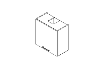 Skrinka Kuchynská závesná Kammono P2 WP3B60.1/61 digestorová do riadu nad plyta indukcyjna