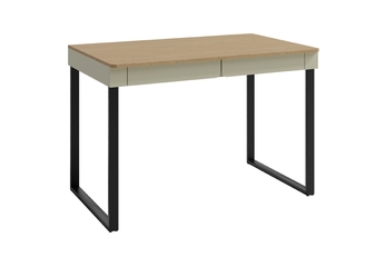 Písací stôl Luca 125 cm so zásuvkami - eukaliptus / Dub baltic dune