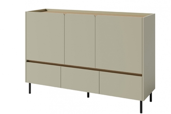 Komoda Luca 7 so zásuvkami 150 cm - eukaliptus / Dub baltic dune