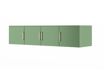 Extensie dulap Lutori 196 cm - verde sticlă