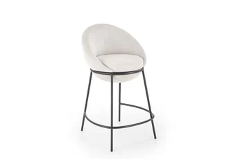 Barová stolička čalúnená H118 - béžový