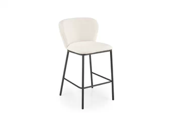 Barová stolička čalúnená H119 - Krémový