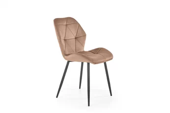 židle čalouněné Jasminio - béžová welwet Bluvel 28