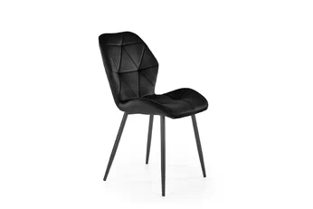 židle čalouněné Jasminio - černá welwet Bluvel 19
