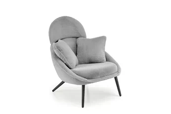 Kreslo odpočinkové Velmina - Popolový plusz