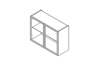 Skříňka kuchyňská z ramka aluminiowa 