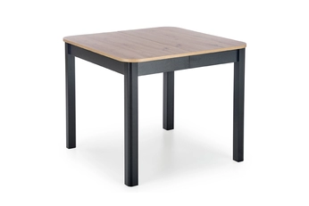 Stôl rozkladany Biatro 90-130x90 cm - Dub artisan / Čierny