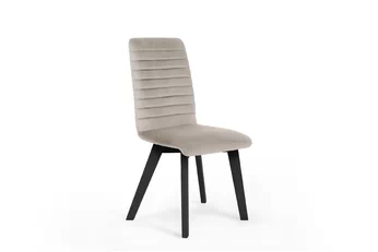 židle čalouněné Modern 2 - béžová Salvador 02 / černé nožičky