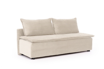 Pohovka rozkladana Firioza S vnútorným úložným priestorom- ecru plusz Tilia 03