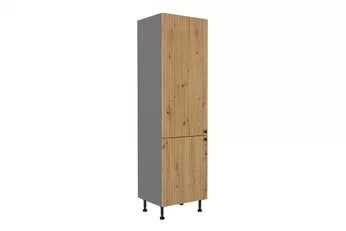 vysoký regál kuchenny Lesis 60 DK-215 2F - Dub artisan lamel / Antracytová
