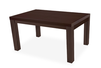 Stôl w drewnianej okleinie rozkladany 140-340 cm Kalabria na drewnianych nogach - Venge