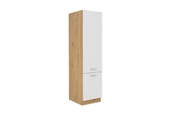 vysoký regál Kuchynský  Mirana HSG 50/190 - Biely Laminát / artisan Laminát