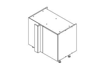 KAMMONO F4 F7 F8 - DPRP110x65 Skříňka jednodveřová rohová