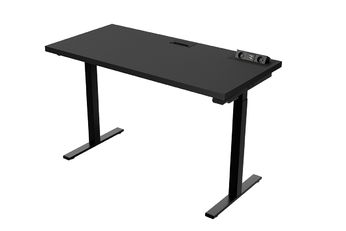 Písací stôl elektryczne Terin z regulacja wysokosci 135 cm - Čierny
