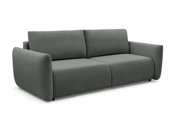 Pohovka Calma rozkladana - šedá Pletenina hydrofobowa Curio 93